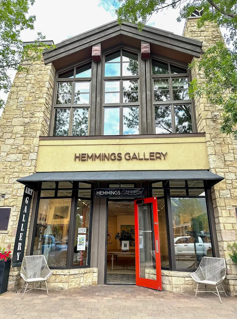 Exterior of Hemmings Gallery in Ketchum, Idaho